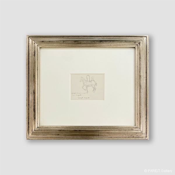 MAGRITTE Rene - Studie voor een paard